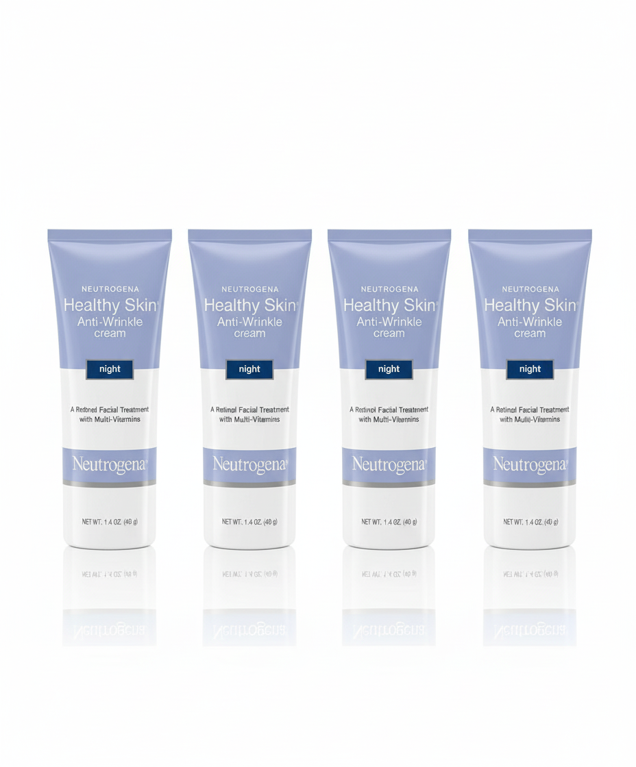 [4-PACK]   Neutrogena Anti-Wrinkle Facial Treatment 1.4 oz