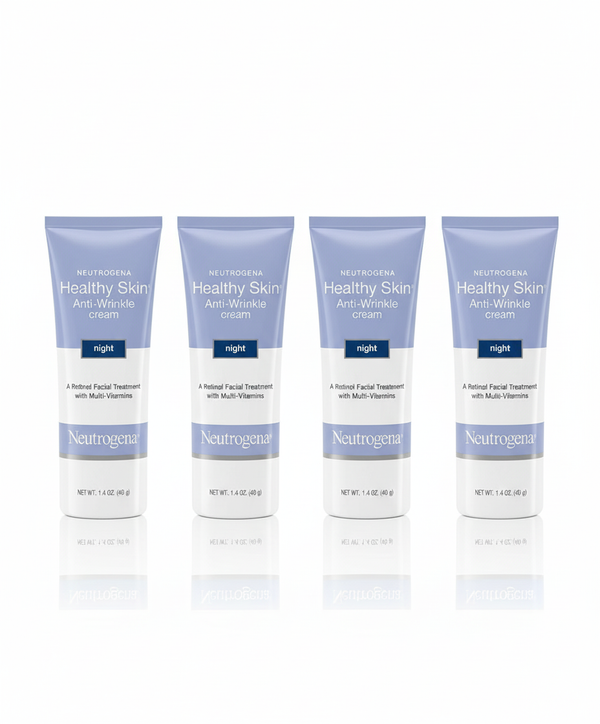 [4-PACK]   Neutrogena Anti-Wrinkle Facial Treatment 1.4 oz